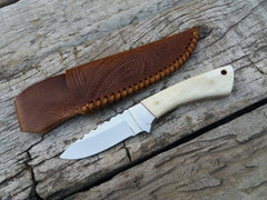 Custom made 440c steel loveless hunter