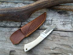 Custom made 440c steel loveless hunter