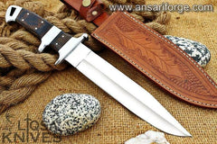D2 steel loveless sub hilt hunting knife