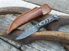 White Tiger DHM-01 Damascus steel hunting knife