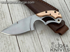 Handmade D2 steel EDC hunting knife