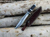 Demolition Man Knife With Leather Sheath