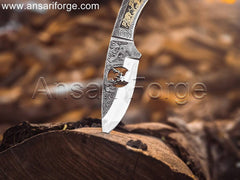 Handmade Engraved Knife