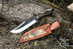 Forged 5160 steel Bowie knife- New year sale