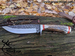 Railroad high carbon steel hunting knife - Buck 41