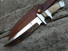D2 tool steel sub hilt loveless bowie knife
