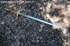 Real Claymore sword for sale – hand-forged 5110 high carbon steel blade.