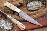 Custom made Damascus knife - Black Friday Sale