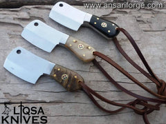 Custom made D2 steel EDC knife