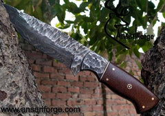 Damascus steel handmade Skinner , hunting knife