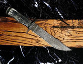 Damascus steel custom handmade Bowie knife Camping knife Survival Knife