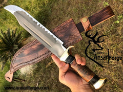 D2 tool steel Crocodile Dundee beautiful made Bowie knife