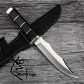 D2 steel handmade hunting knife Micarta and steel handle