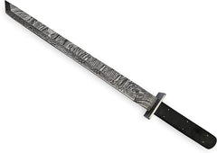 Damascus steel handmade tanto blade machete knife