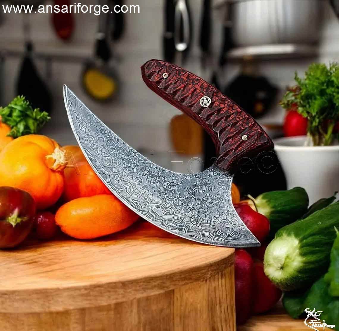 Ansari Forge Ulu Knife: A traditional tool for modern kitchens.