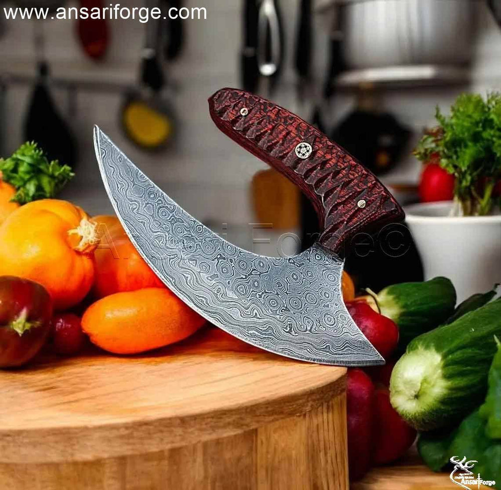 Ansari Forge Ulu Knife: A traditional tool for modern kitchens.