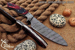 Damascus Hunting Knife