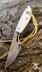 Western Knife With Sheath For Cowboys & Ranchers.