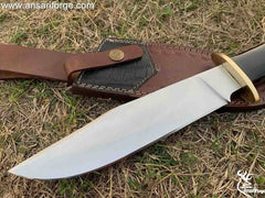 Handmade D2 Steel Bowie Knife With Sheath
