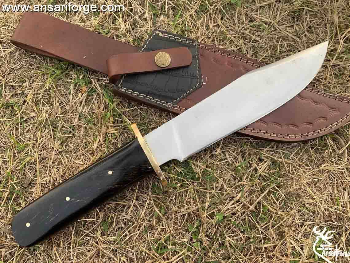 Handmade D2 Steel Bowie Knife With Sheath