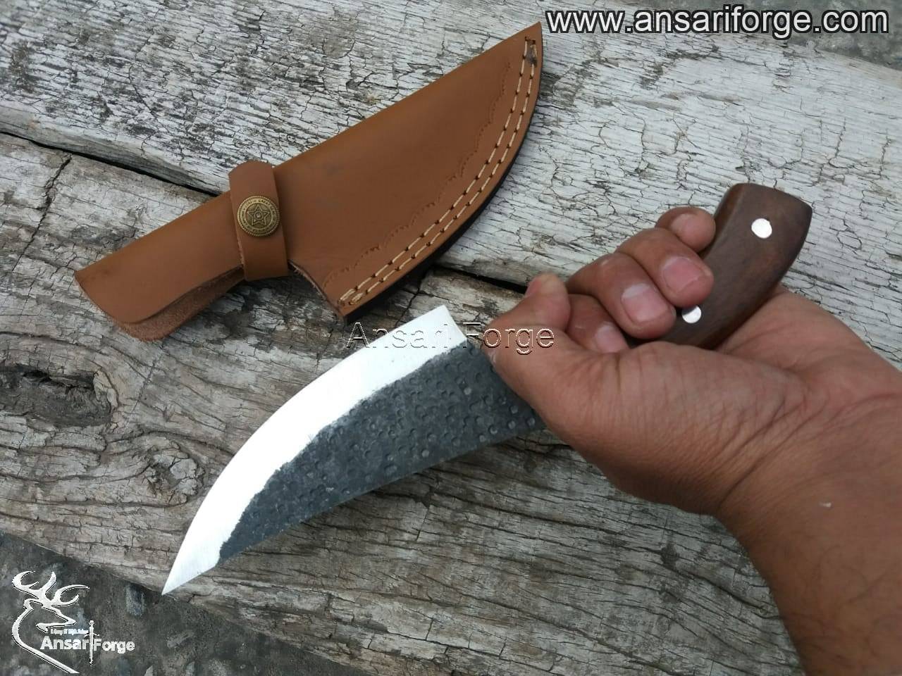 Handmade Forged Boning Knife Serbian Chef Knife High Carbon Steel Kitchen Knife Butcher Fish Knife