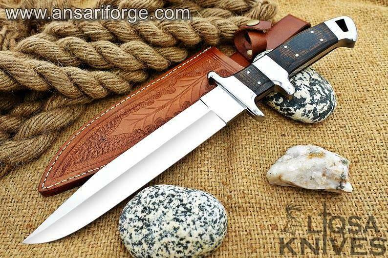 D2 steel loveless sub hilt hunting knife