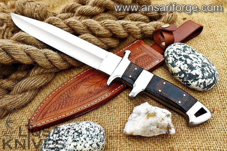 D2 steel loveless sub hilt hunting knife