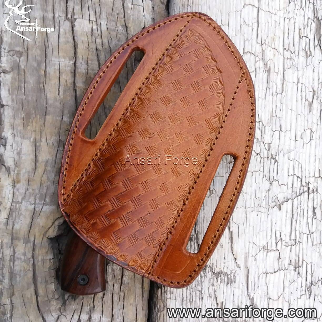 Custom Handmade Damascus Hunting Knife EDC Skinner