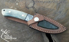 Forged Damascus hunting knife - Black Friday Deal