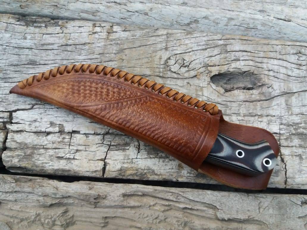 White Tiger DHM-01 Damascus steel hunting knife