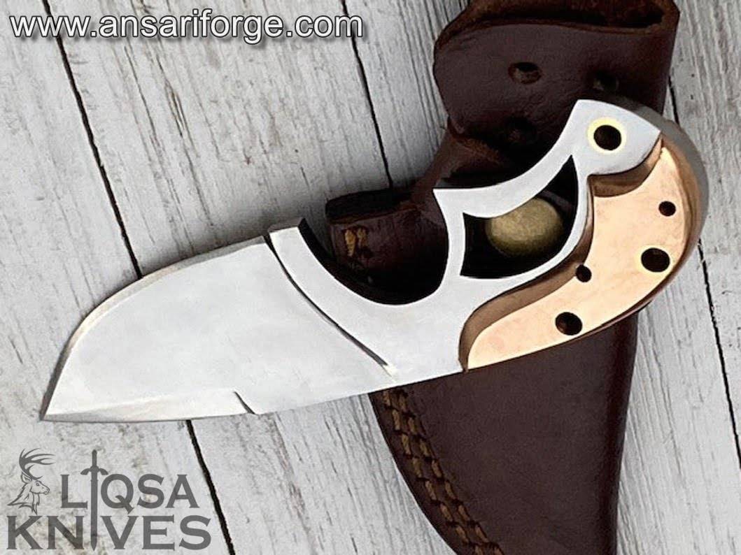 Handmade D2 steel EDC hunting knife