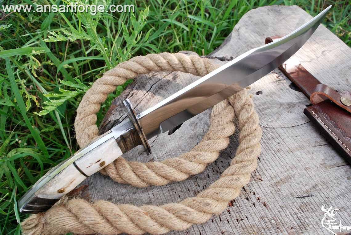 Forged D2 Steel Handmade Bowie Knife