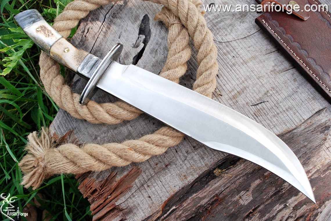 Forged D2 Steel Handmade Bowie Knife