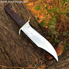 Custom Bowie Knife with Clip Point Blade