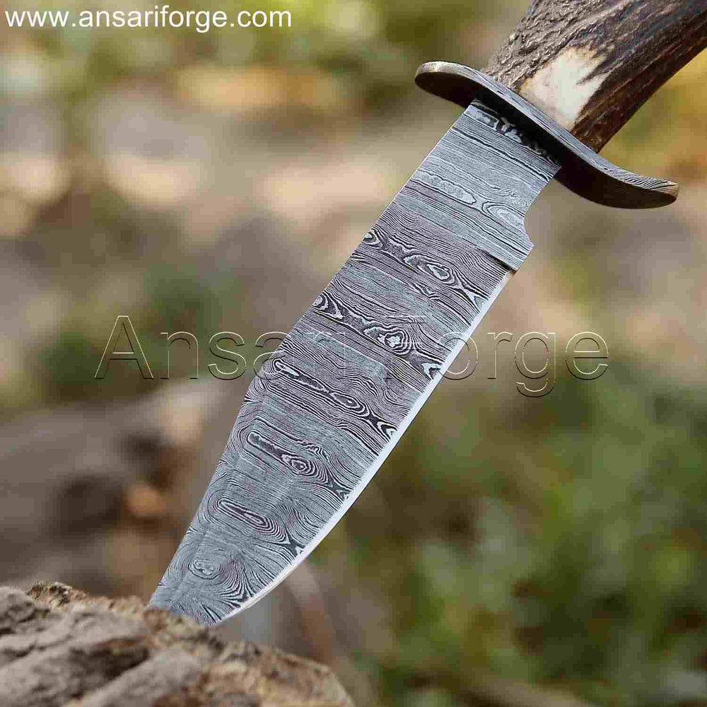 Damascus Steel Twist Pattern Blade