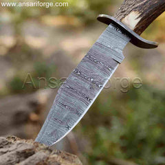 Damascus Steel Twist Pattern Blade