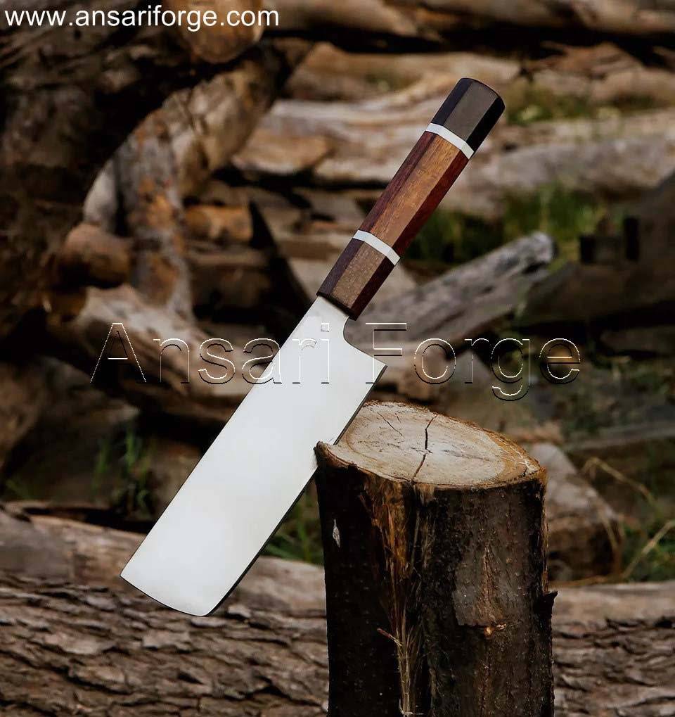 Shun Nakiri Knife - Sharp Stainless Steel Blade
