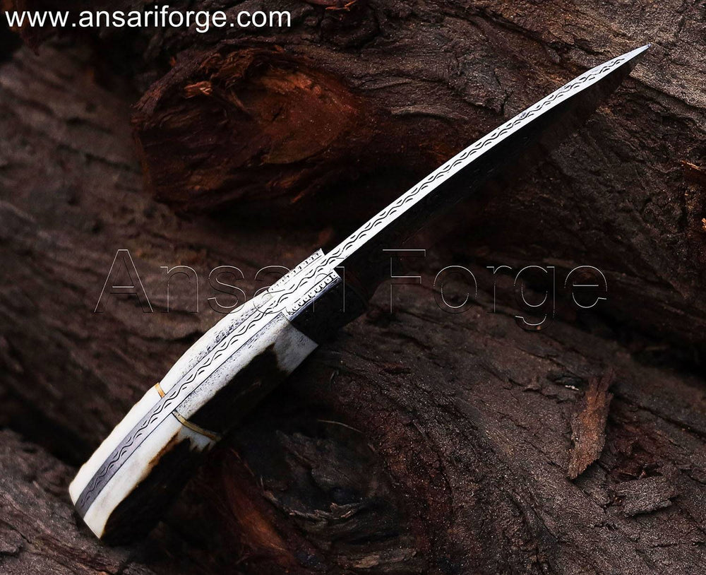 Custom engraved knife