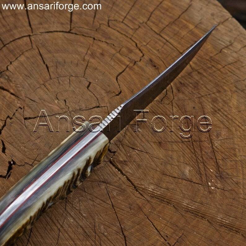 MArkhor Hunter Full Tang Damascus Steel Knife