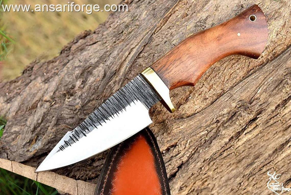 Custom made hunting knife