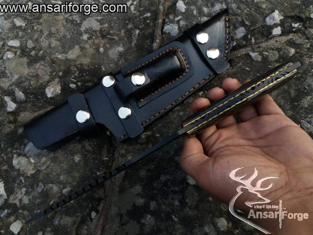 Forged 5160 steel Tracker - Hunting knife | Black Friday Sale