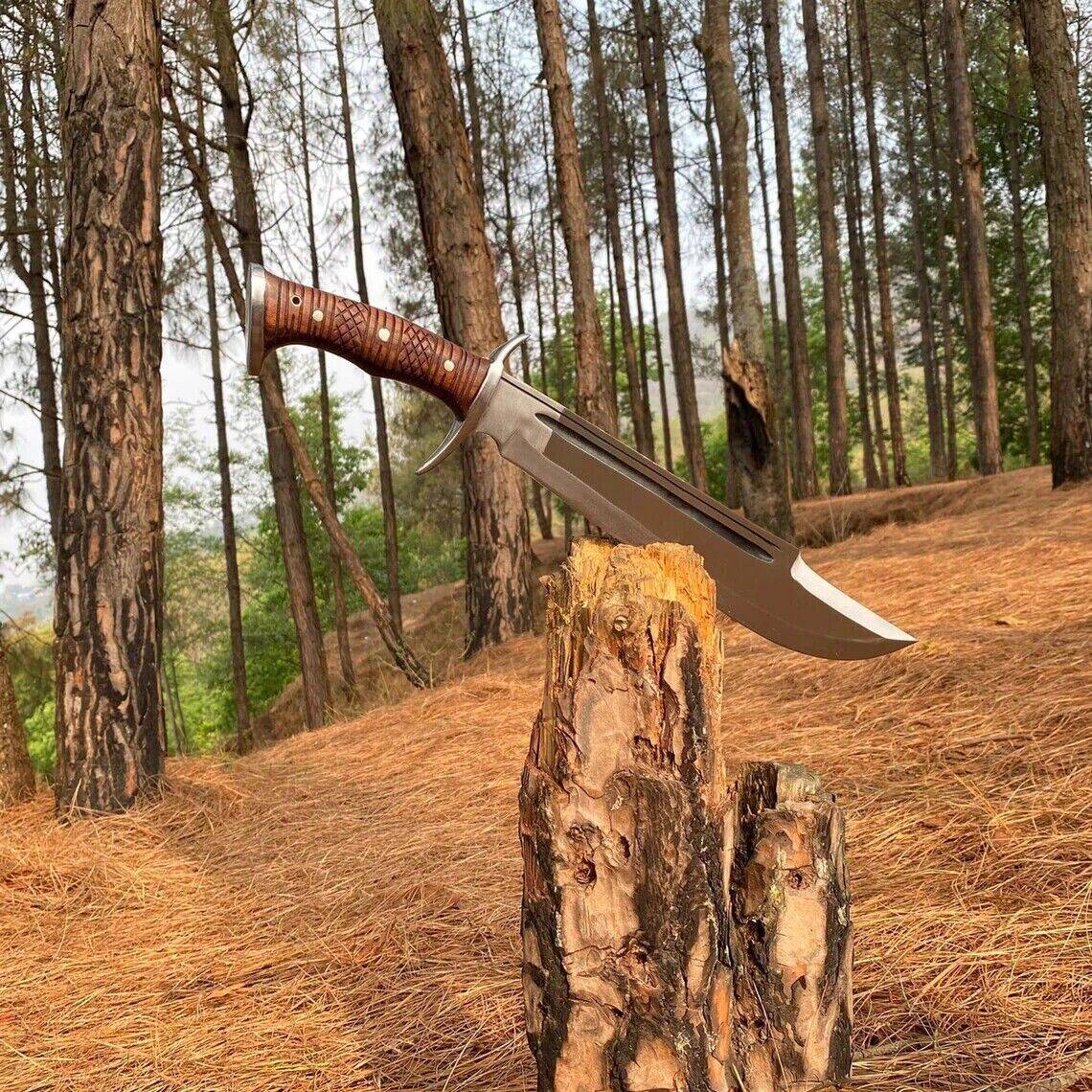20 inches Long Gurkha knife-Machete-Handmade Tactical Survival Hunter Hand Forged Knives Hunting