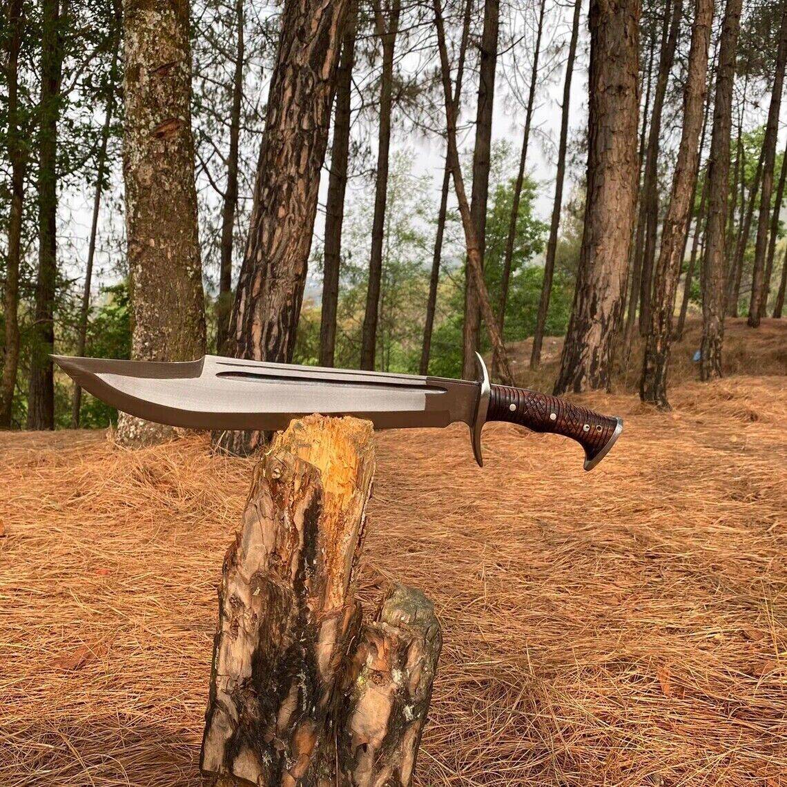 20 inches Long Gurkha knife-Machete-Handmade Tactical Survival Hunter Hand Forged Knives Hunting