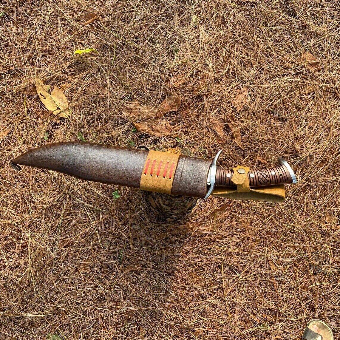 20 inches Long Gurkha knife-Machete-Handmade Tactical Survival Hunter Hand Forged Knives Hunting