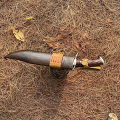 20 inches Long Gurkha knife-Machete-Handmade Tactical Survival Hunter Hand Forged Knives Hunting