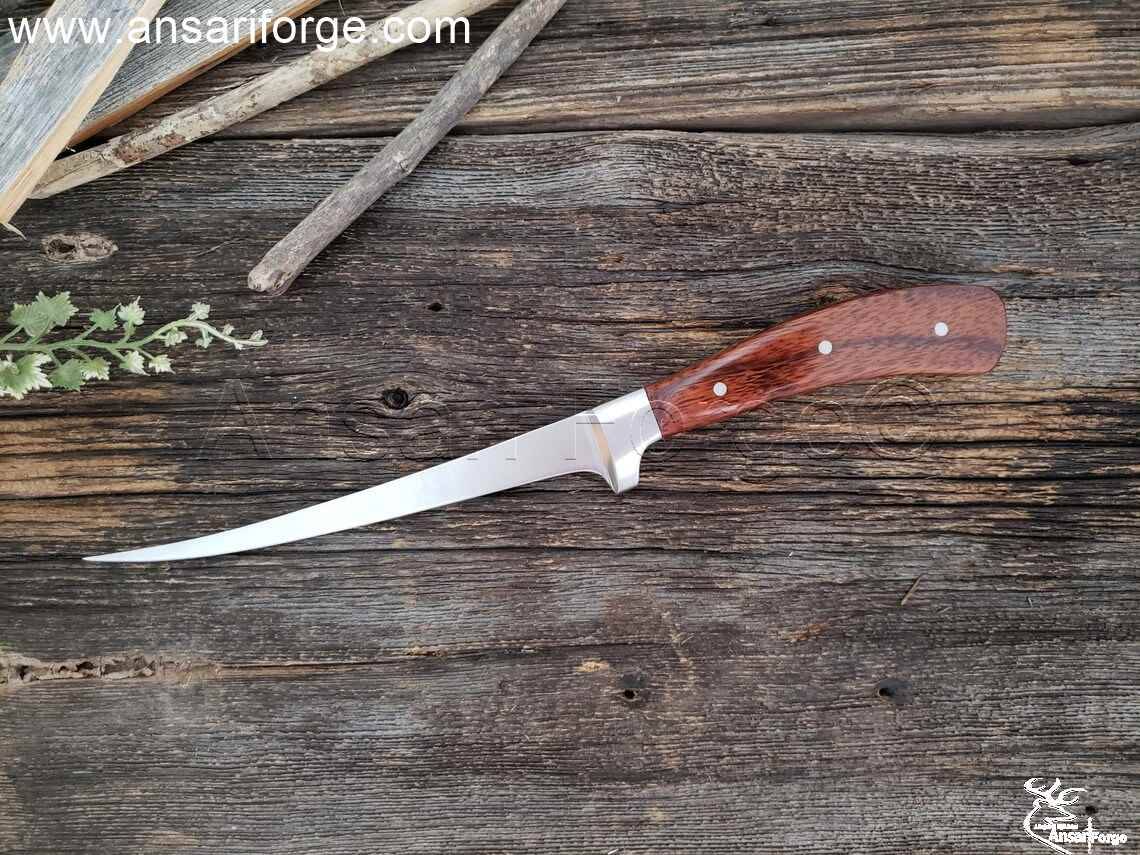 Best Fillet Knife For Salmon - AF Pro1, Carbon Stainless Steel Blade.