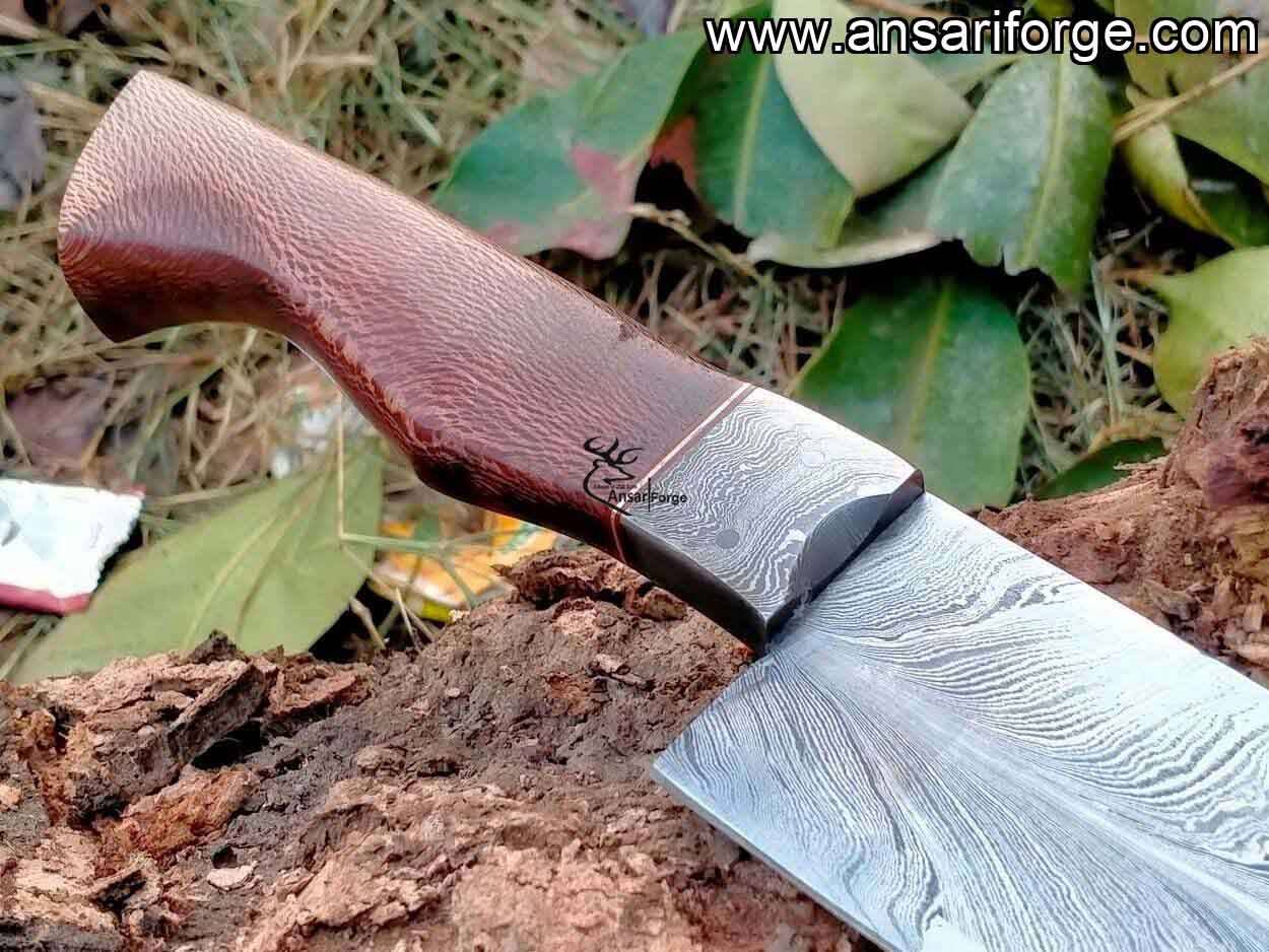 Professional Damascus Chefs Knife, 526-layers Handmade 8" Damascus Chef Knife, Feather Pattern Super Steel Core , Black Friday Gift