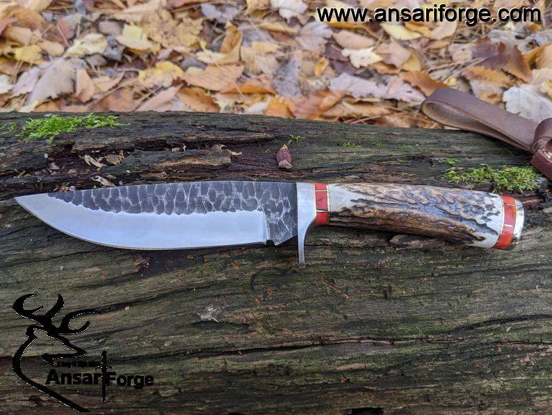 Railroad high carbon steel hunting knife - Buck 41