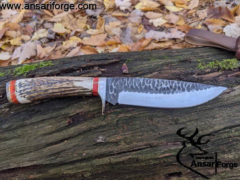 Railroad high carbon steel hunting knife - Buck 41