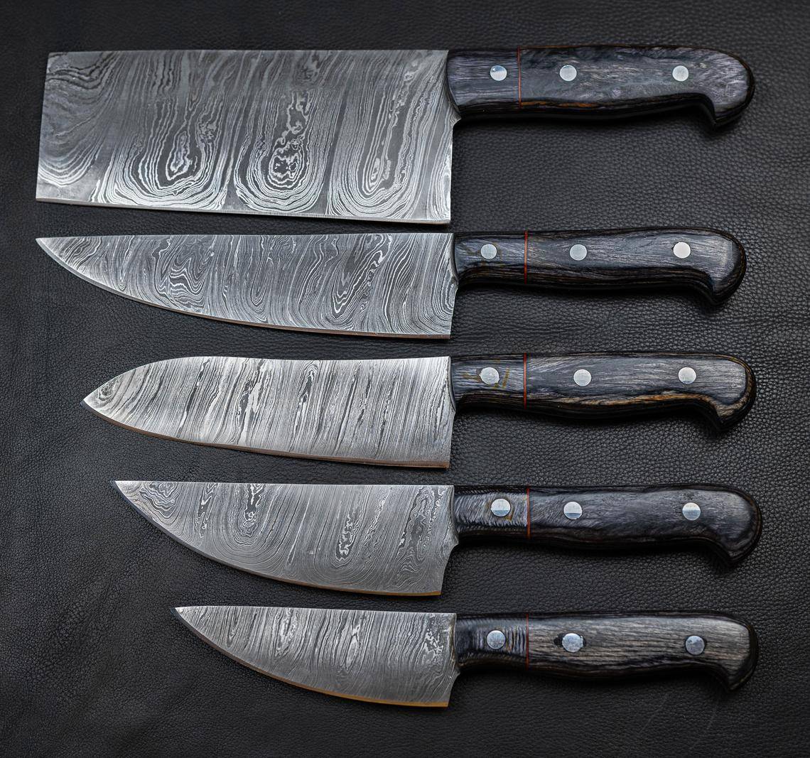 Best Damascus Kitchen Knife Set